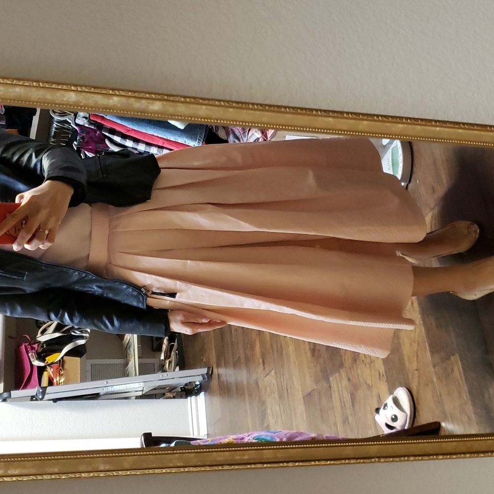Banana republic polyester silky feeling long skirt